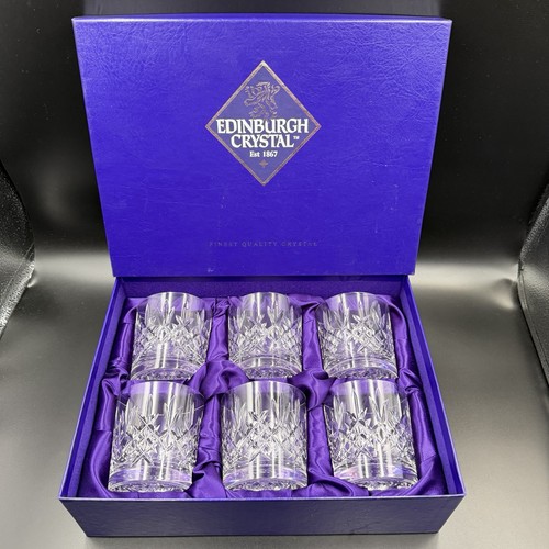 Set edinburgh crystal - of,