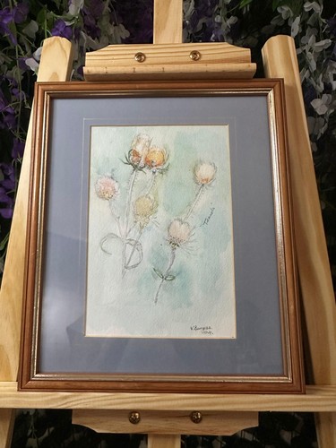 Burgess original watercolor - v.,