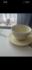 2x TEA CUP AND SAUCER SHAPED