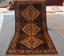3x6 Antique Afghan Baluchi Rug