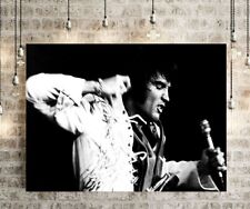 Elvis Presley Singing Black &