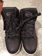 Harley Davidson. Ladies/youths Mackey Waterproof Boots Black D87165 BNWT Uk  3.5