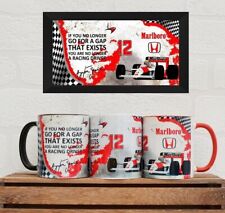 Ayrton Senna Mug, F1 Mugs, F1 Gifts, F1 Memorabilia, McLaren F1