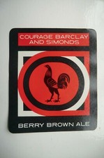 LARGE MINT COURAGE BARCLAY AND