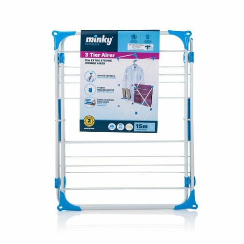 Minky tier indoor airer with - minky,