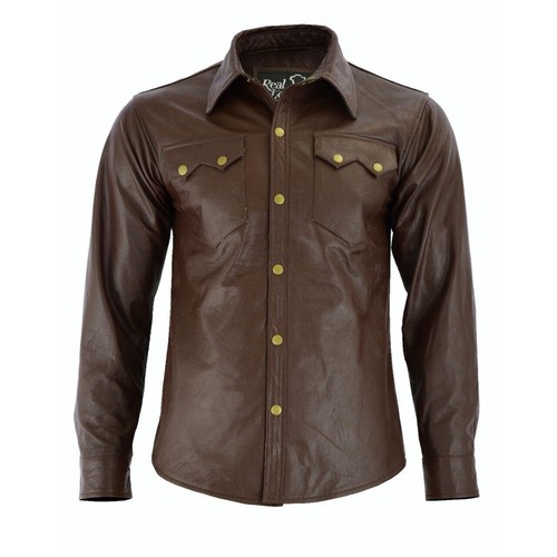 Men genuine lambskin - genuine, leather