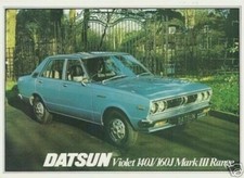Datsun Nissan Violet 1977-78