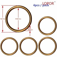 39*32*4 exhaust pipe muffler gasket CB125 CB250 CMX250 CG125 XLR125 VT125 XL125V