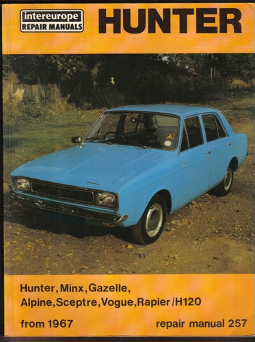 Hillman hunter minx gazelle - hillman,