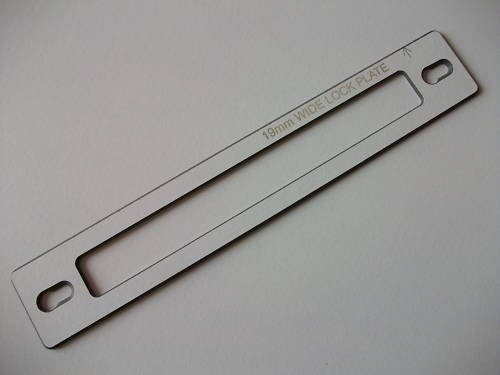 Lock jig template 19mm check - 19mm,