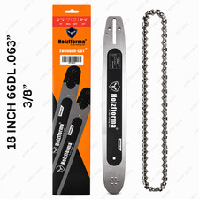 Chainsaw Guide Bar & Chain 18"