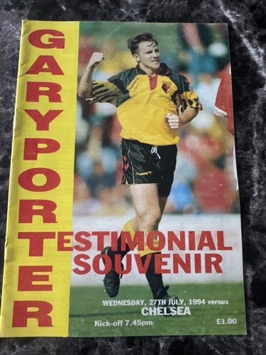 Watford chelsea 1994 - watford, 27/07/1994