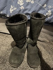 UGG Australia Black Women’s Size 5.5 Tall Boot GENUINE