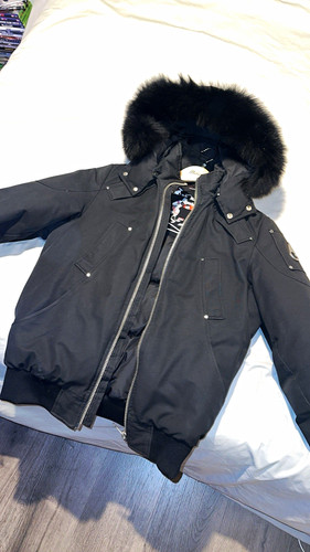 Moose knuckles black jacket - moose,