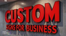Custom LED Channel Letters Sign – Illuminated Business Storefront Outdoor Signs