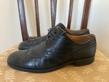 Paolo Sartori Italian mens dress shoes black 44 UK 10 good condition