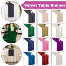 30x274cm Velvet Table Runner