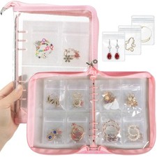 Travel Earring Organizer Book