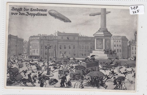 Zeppelin german depiction - german, of