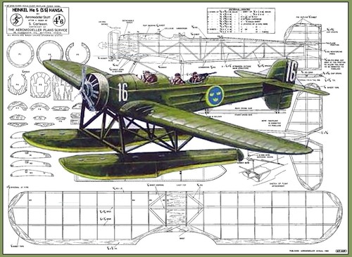Model airplane plans - airplane,