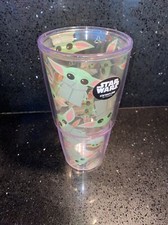 16 oz Tervis Tumbler with Lid - Star Wars The Mandalorian & Grogu/Baby Yoda NWT
