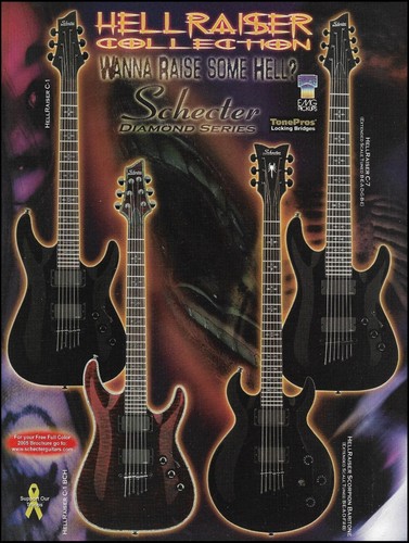 Schecter hellraiser series 1 - hellraiser, c-1