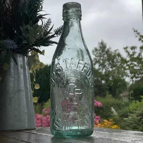 Antique glass stafford - w.,