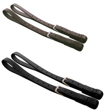 Bates Leather Stock Stirrup