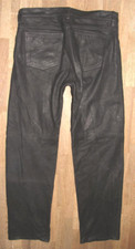 John Devin Men's Leather Jeans