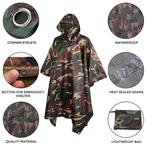 Rain poncho bicycle waterproof - rain,