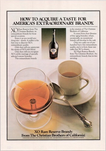 Christian brothers brandy - brothers, xo