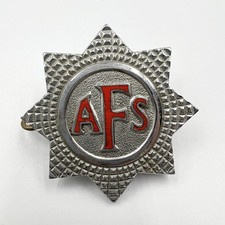 Genuine WW2 AFS Auxiliary Fire Service Cap Badge