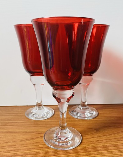 Vintage large wine glasses - large,