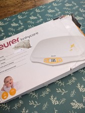 Beurer BY80 Baby Scale | Digital baby weighing scale with large LCD screen