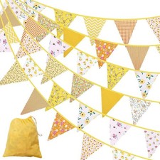 12M/40FT Fabric Bunting