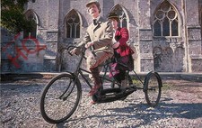 Picture Postcard>>JAMES TANDEM TRICYCLE, CHRISTCHURCH TRICYCLE MUSEUM