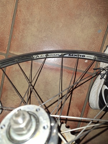 Pair m18 alex - 26", rims