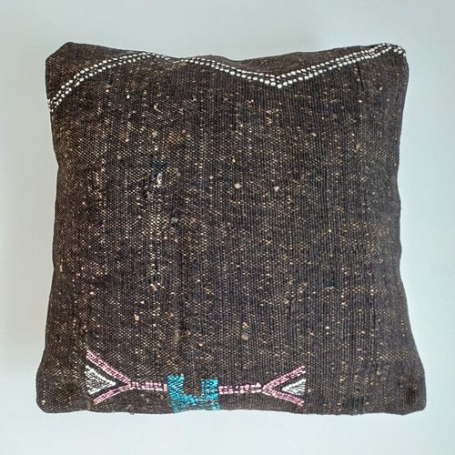 Moroccan cactus silk cushion - cactus,