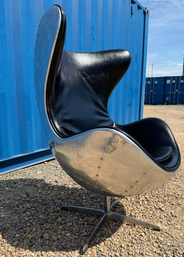 Aviator egg chair black - aviator,