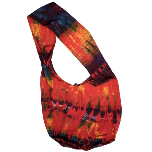 Fabric bag tie - dye,