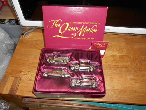 Lledo queen mother gold - gold, plated