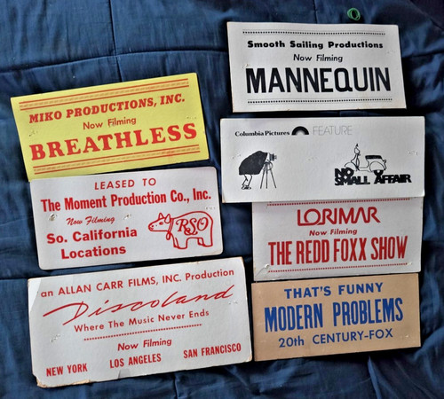 Various film car - film, plaque