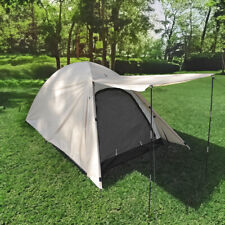 3-5 Persons Waterproof Outdoor Family Luxury Camping Tent with Porch Sun Canopy