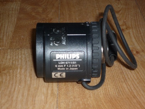 Philips 6mm cctv lens - philips,