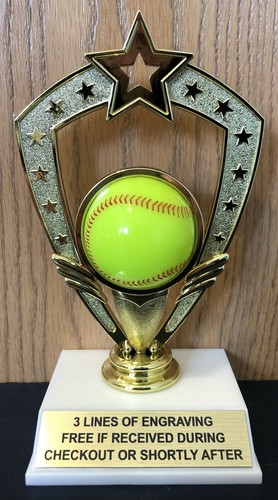 Softball trophy free - trophy,