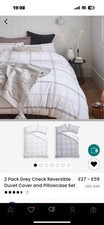Grey and white Reversible