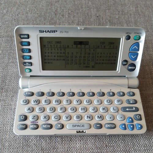 Sharp 700 electronic - sharp, zq-700