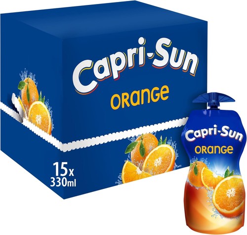 Capri sun orange juice drink - orange,