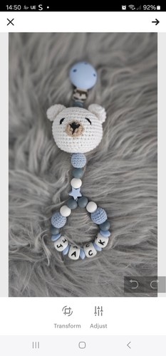Personalised pram charm - personalised,