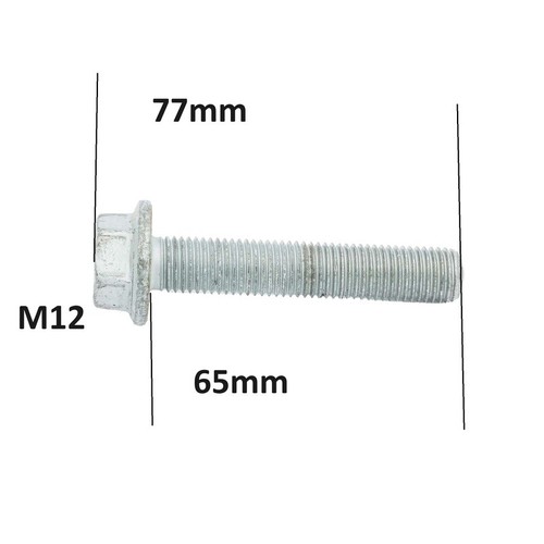 Hex flange bolt - m12x65, for